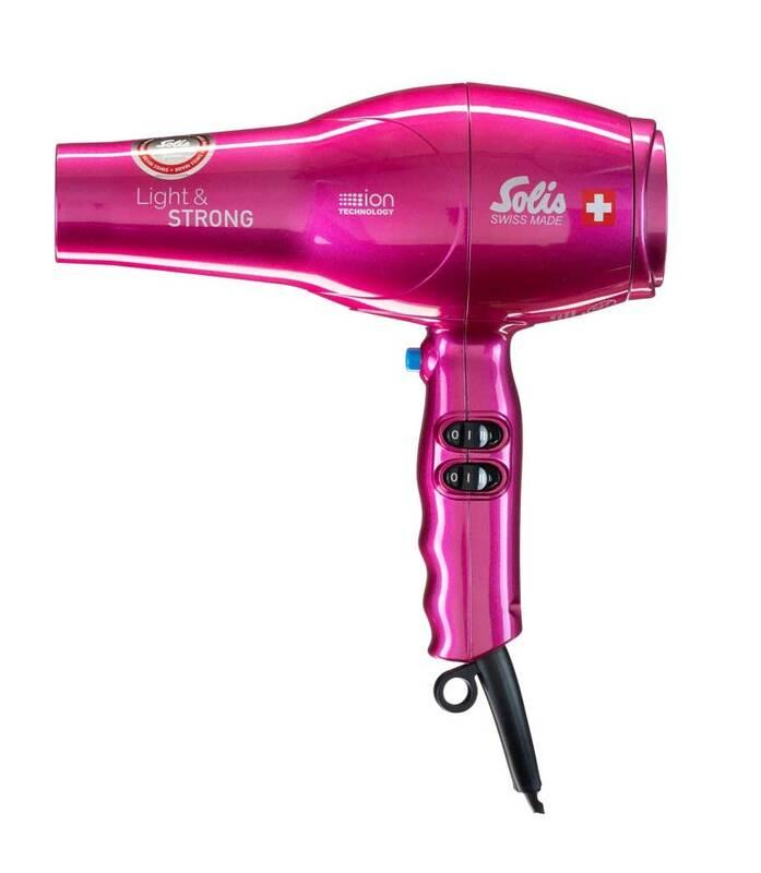 Fén Solis 969.45 Light & Strong růžový