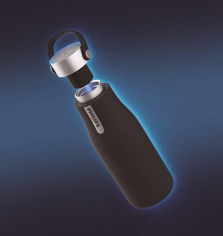 Filtrační láhev Philips GoZero AWP2788BK 10 černá