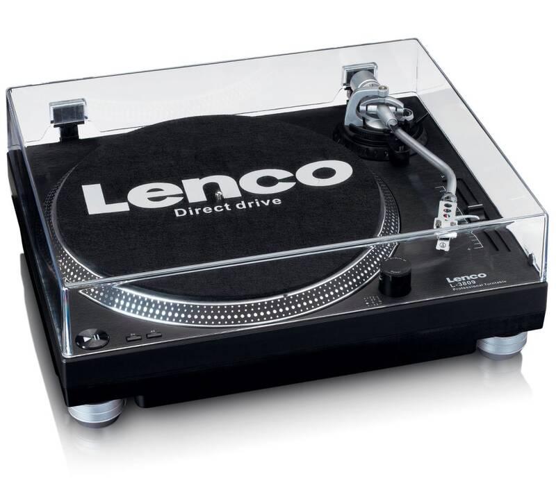 Gramofon Lenco L-3809 černý