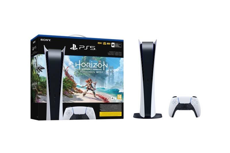 Herní konzole Sony PlayStation 5 Digital Horizon Forbidden West bílá
