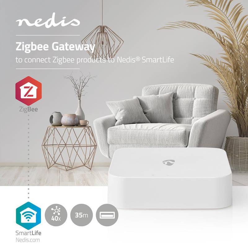 Internetová brána Nedis Wi-Fi, Zigbee 3.0