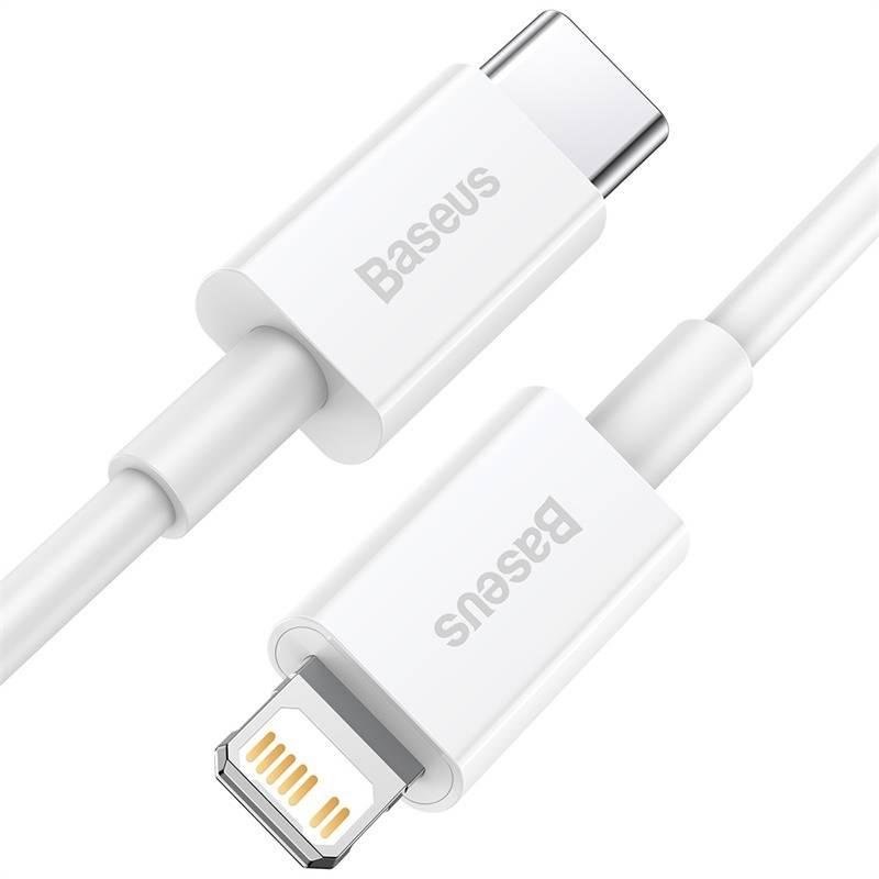 Kabel Baseus Superior Series USB-C Lightning 20W 1m bílý