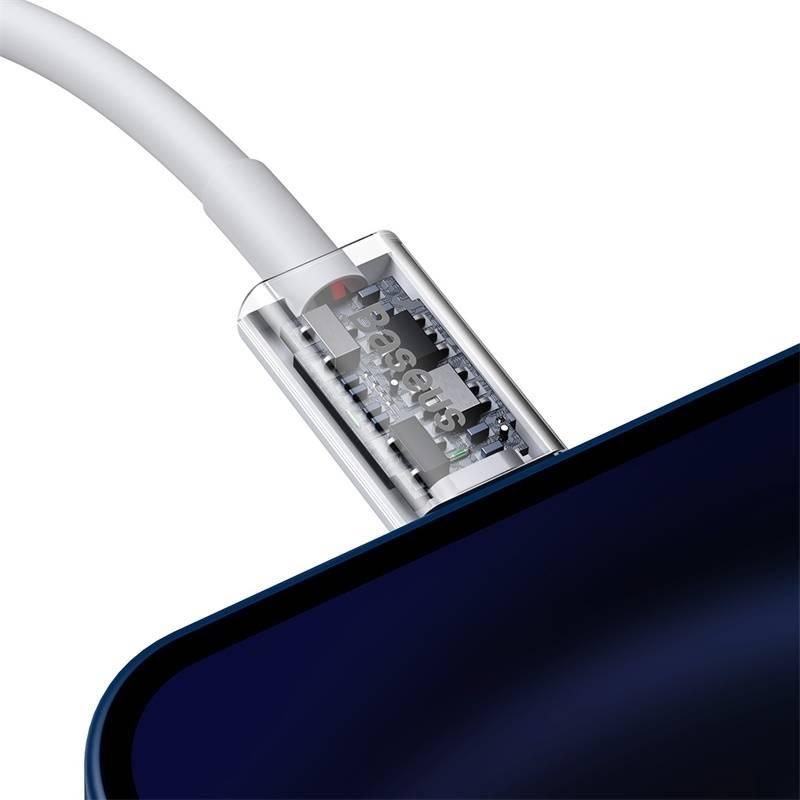 Kabel Baseus Superior Series USB-C Lightning 20W 1m bílý