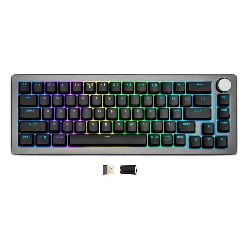 Klávesnice Cooler Master CK721, TTC BROWN Switch černá