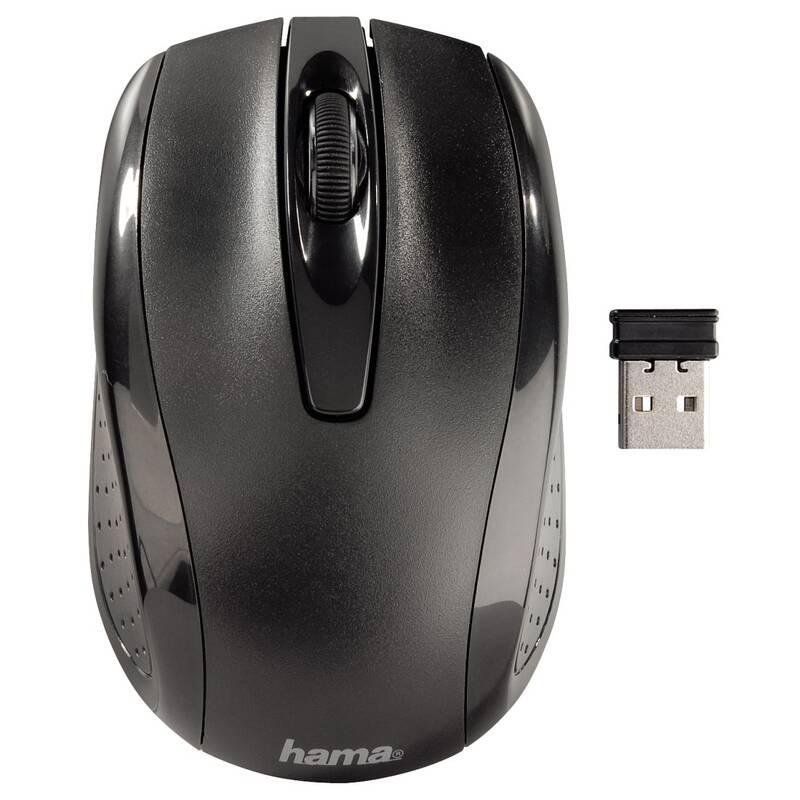 Klávesnice s myší Hama RF2200 CZ SK černá