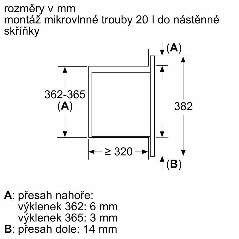 Mikrovlnná trouba Siemens iQ300 BE623LMB3 černá