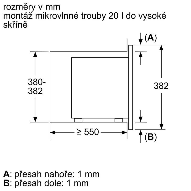 Mikrovlnná trouba Siemens iQ300 BE623LMB3 černá