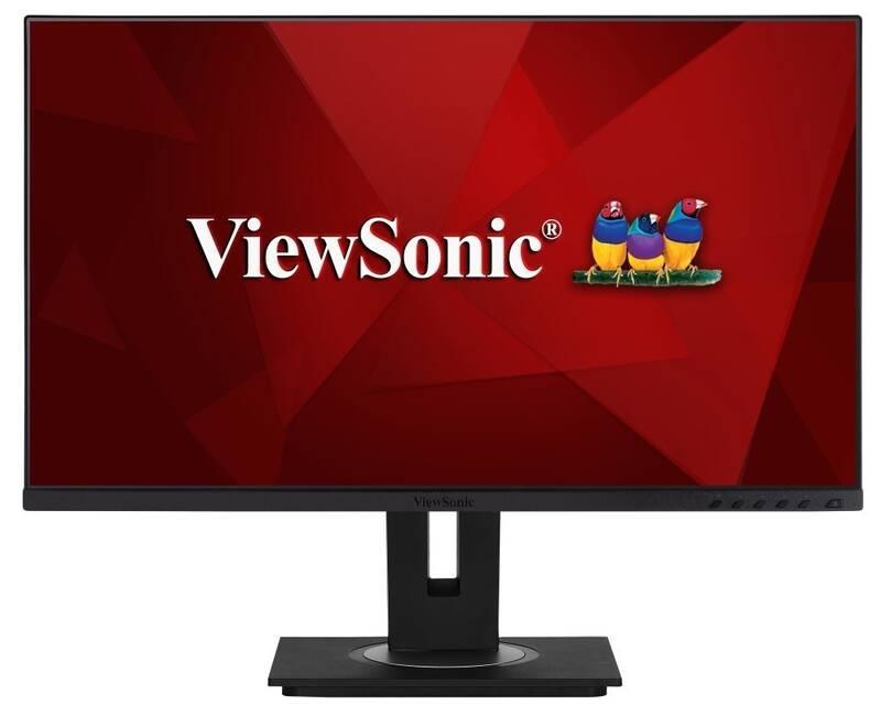 Monitor ViewSonic VG2755-2K černý stříbrný, Monitor, ViewSonic, VG2755-2K, černý, stříbrný