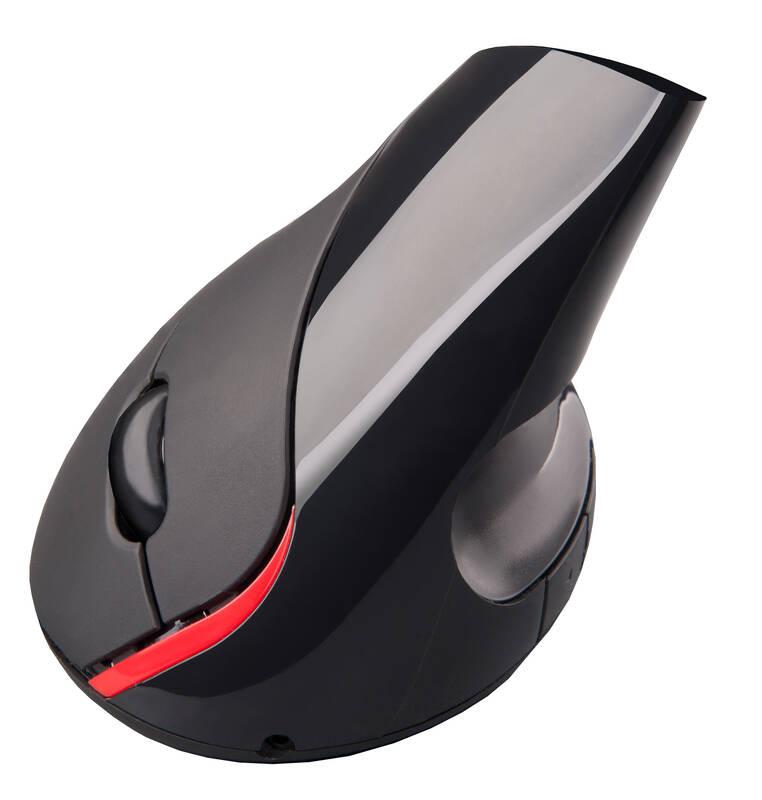 Myš C-Tech VEM-07 černá červená, Myš, C-Tech, VEM-07, černá, červená