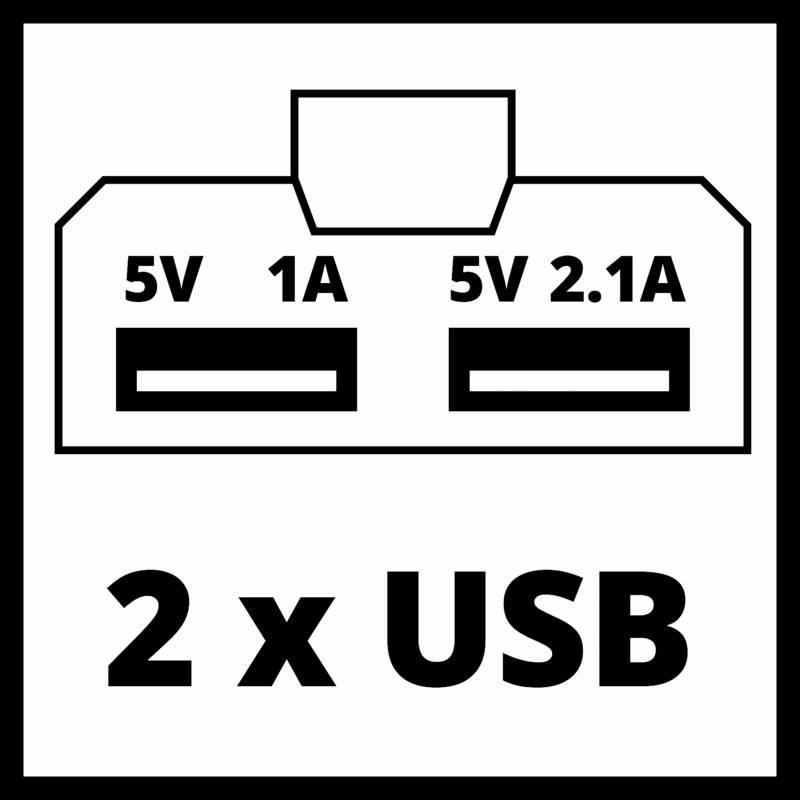 Napájecí adaptér Einhell TE-CP 18 Li Expert Plus USB adaptér
