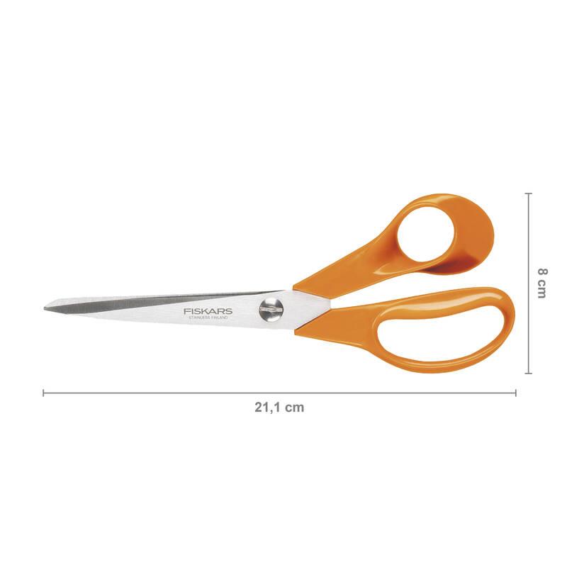 Nůžky zahradní Fiskars A000016658 univerzální 21 cm S90 oranžové