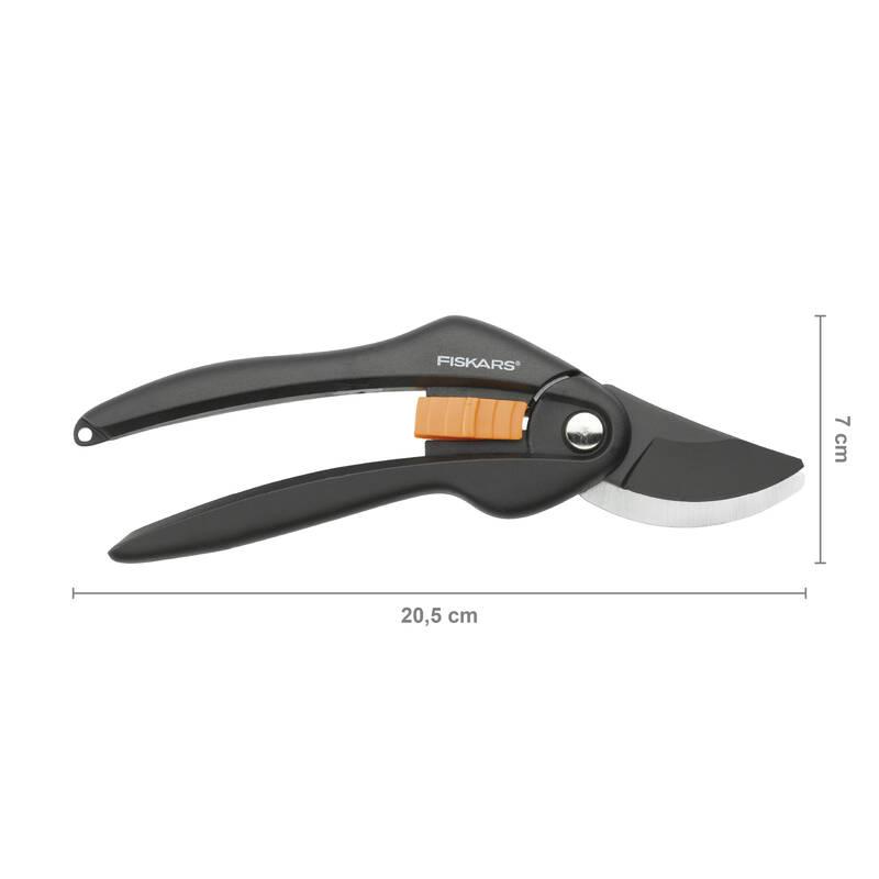 Nůžky zahradní Fiskars SingleStep A000009011 dvoučepelové P26 černé