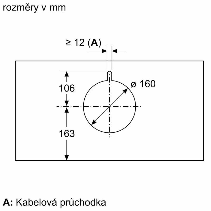 Odsavač par Bosch Serie 6 DBB67AM60 černý