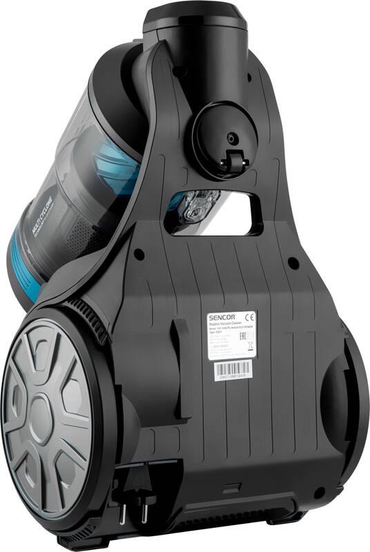 Podlahový vysavač Sencor SVC 1086TQ černý modrý