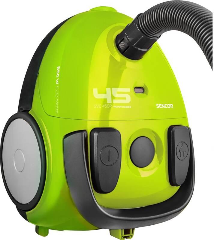 Podlahový vysavač Sencor SVC 45GR-EUE3 zelený
