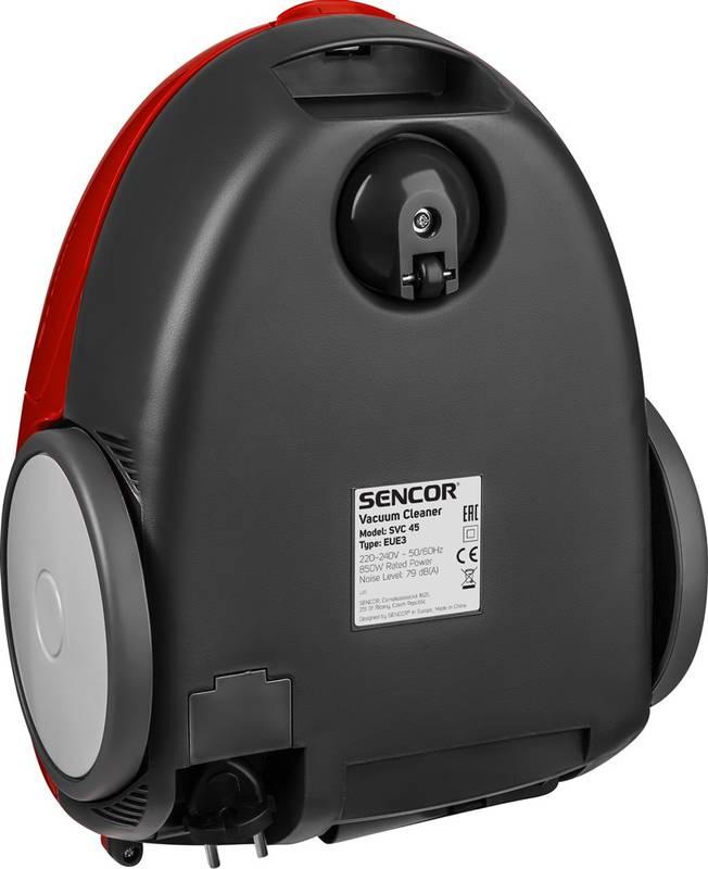 Podlahový vysavač Sencor SVC 45RD-EUE3 červený
