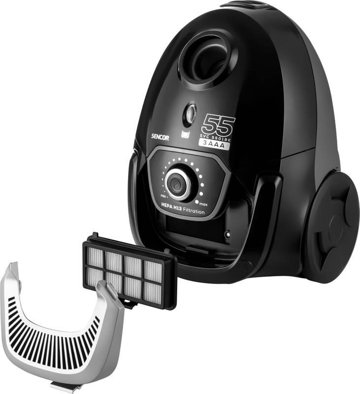 Podlahový vysavač Sencor SVC 5501BK černý