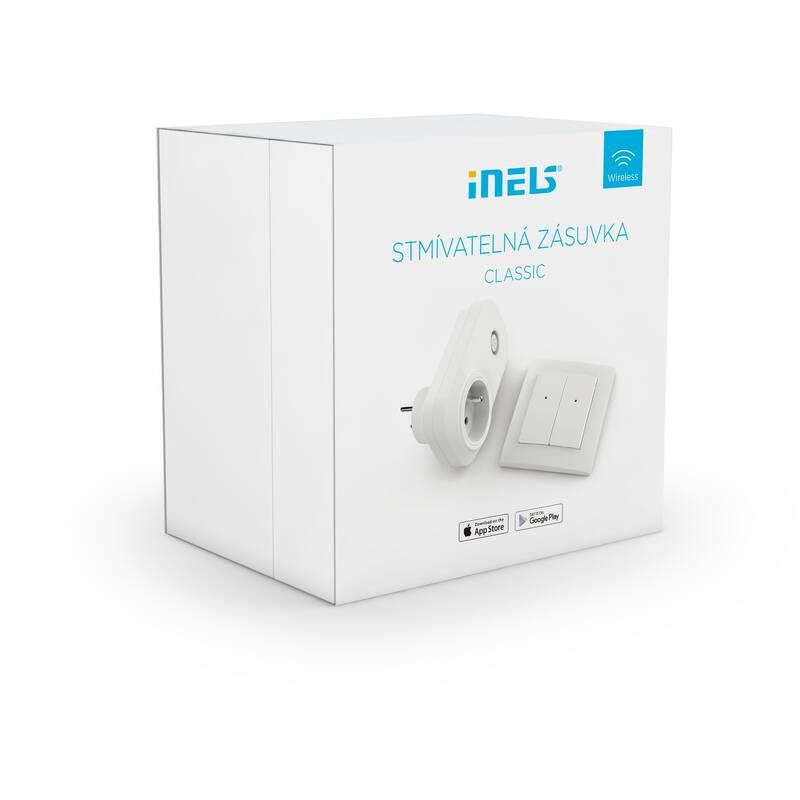 Stmívač INELS Classic bílý
