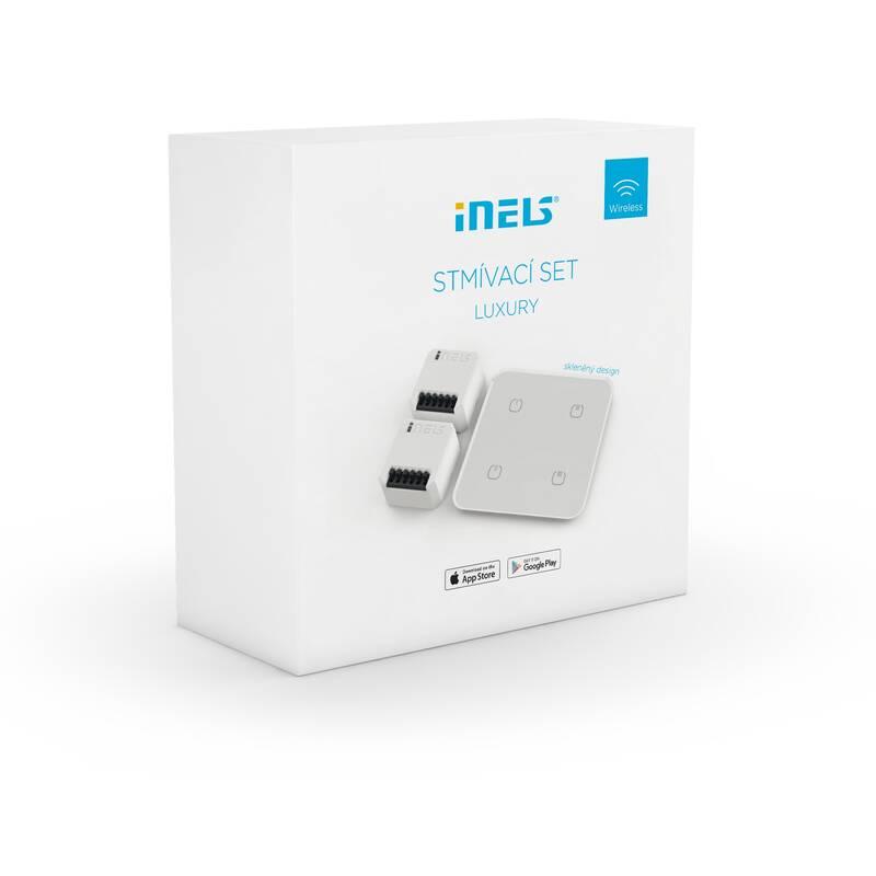 Stmívač INELS Luxury, set bílý
