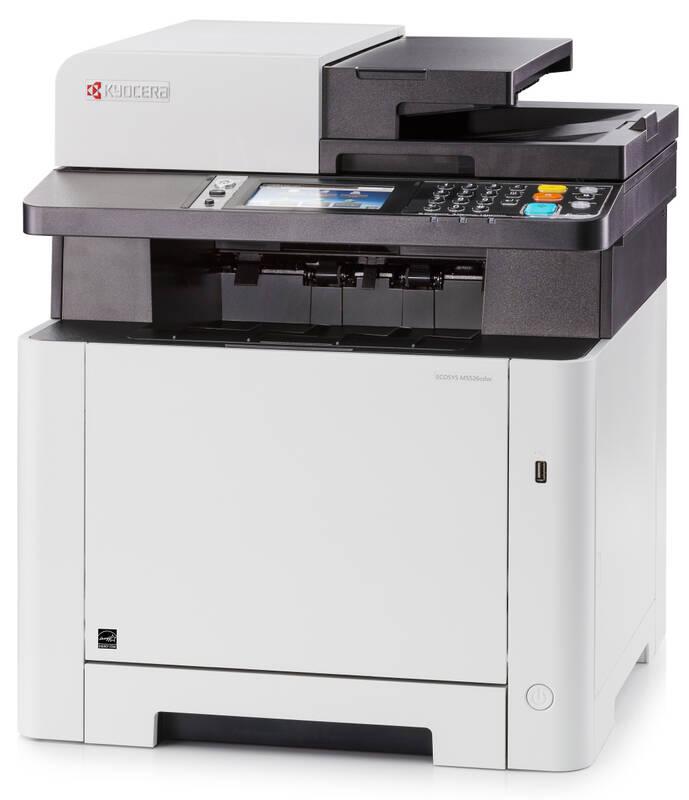 Tiskárna multifunkční Kyocera ECOSYS M5526cdn černá bílá, Tiskárna, multifunkční, Kyocera, ECOSYS, M5526cdn, černá, bílá