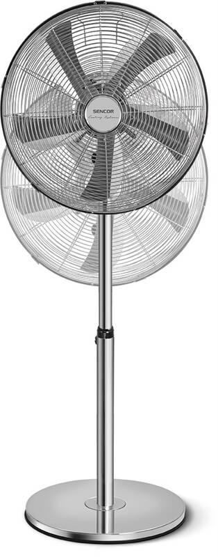 Ventilátor stojanový Sencor SFN 4040SL stříbrný