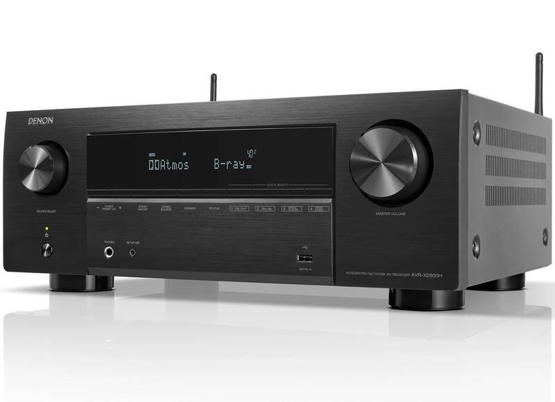 AV Receiver Denon AVR-X2800H černý, AV, Receiver, Denon, AVR-X2800H, černý