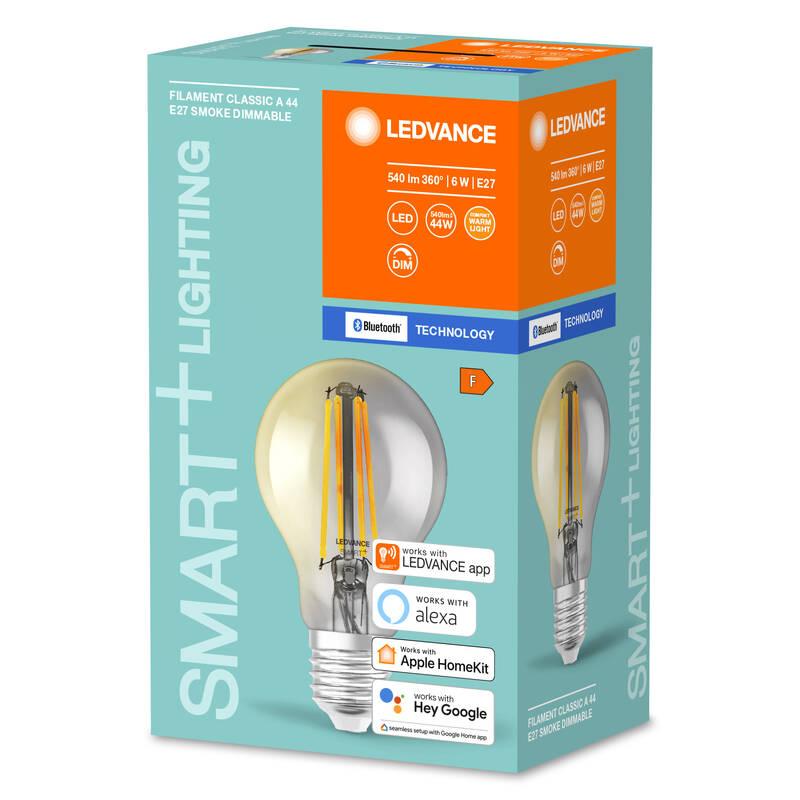 Chytrá žárovka LEDVANCE SMART Bluetooth Filament Classic Dimmable 6 W E27