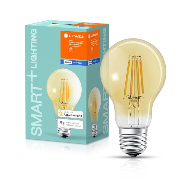 Chytrá žárovka LEDVANCE SMART Bluetooth Filament Classic Dimmable 6 W E27