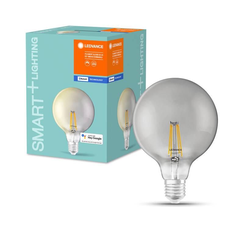 Chytrá žárovka LEDVANCE SMART Bluetooth Filament Globe Dimmable 6 W E27