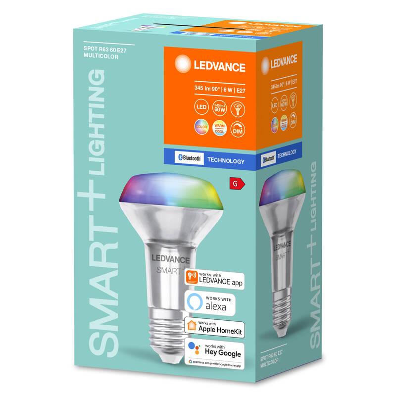 Chytrá žárovka LEDVANCE SMART Bluetooth Spot Concentra Multicolour 6 W E27, Chytrá, žárovka, LEDVANCE, SMART, Bluetooth, Spot, Concentra, Multicolour, 6, W, E27