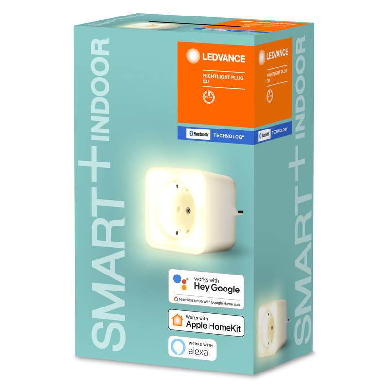 Chytrá zásuvka LEDVANCE SMART Bluetooth Nightlight Plug EU, Chytrá, zásuvka, LEDVANCE, SMART, Bluetooth, Nightlight, Plug, EU