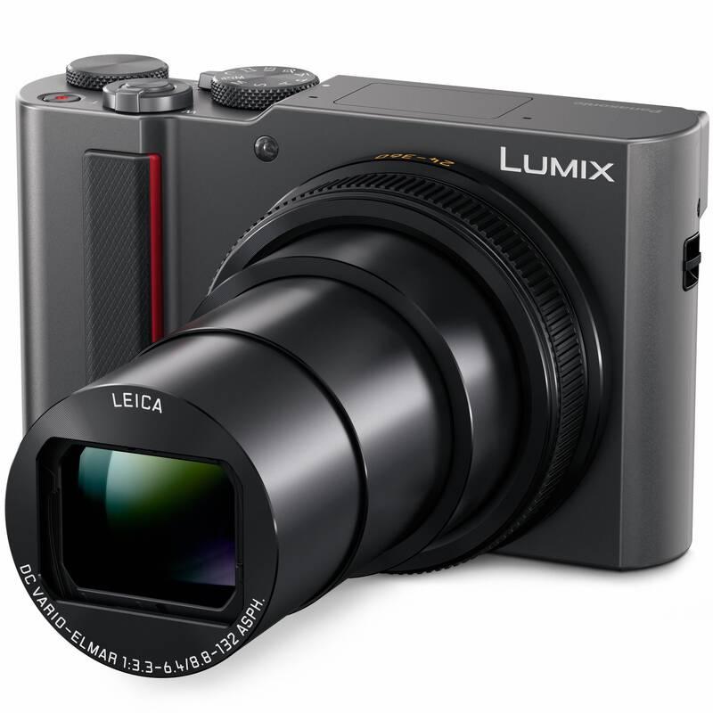 Digitální fotoaparát Panasonic Lumix DC-TZ200DEG stříbrný