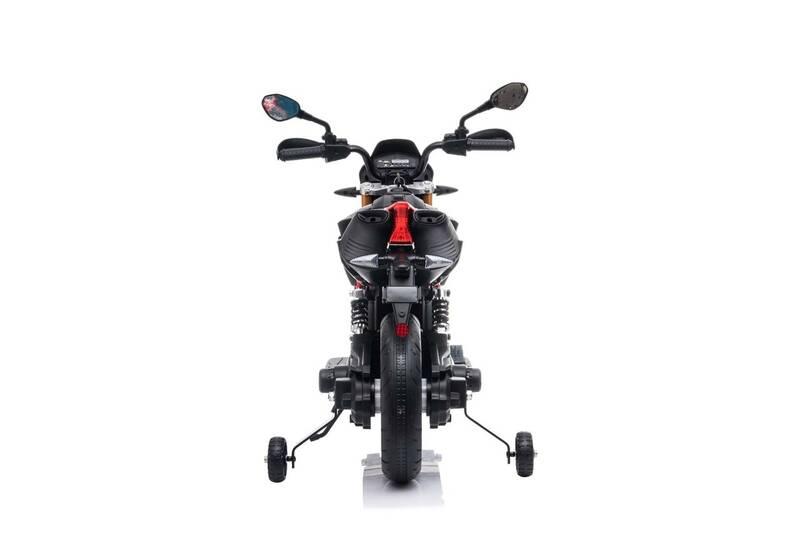 Elektrická motorka Beneo Aprilia Dorsoduro 900 červená