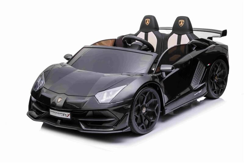 Elektrické autíčko Beneo Lamborghini Aventador 12V dvojmístné černé