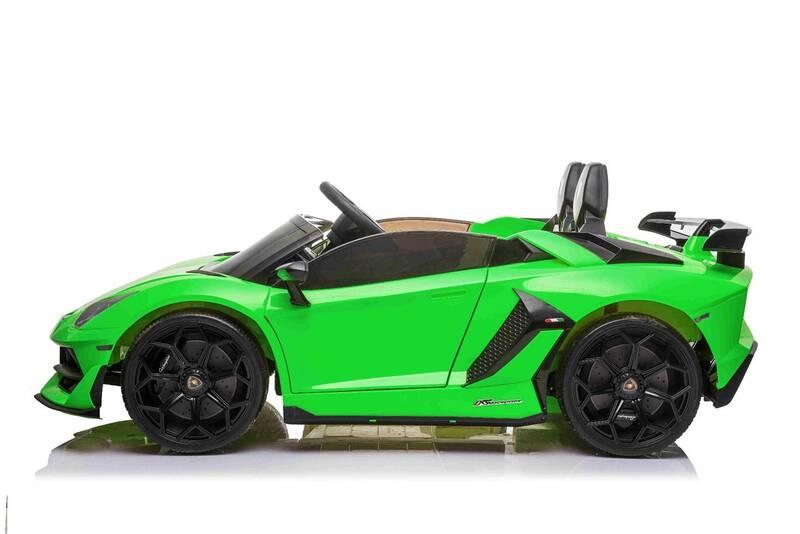 Elektrické autíčko Beneo Lamborghini Aventador 24V dvojmístné zelené