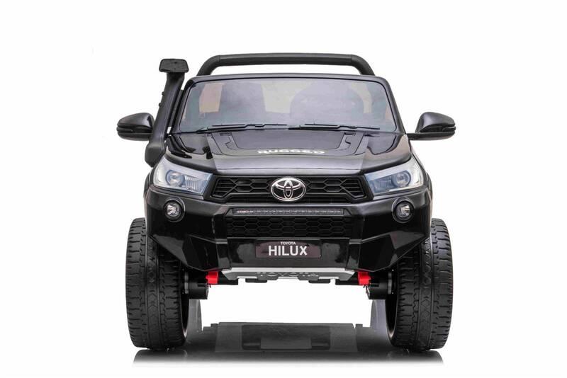 Elektrické autíčko Beneo Toyota Hilux 4X4 černé