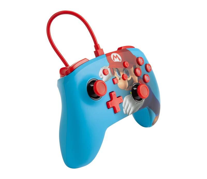Gamepad PowerA Enhanced Wired pro Nintendo Switch - Mario Punch