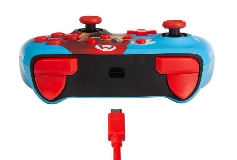Gamepad PowerA Enhanced Wired pro Nintendo Switch - Mario Punch