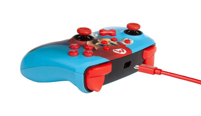 Gamepad PowerA Enhanced Wired pro Nintendo Switch - Mario Punch