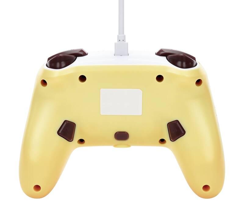 Gamepad PowerA Enhanced Wired pro Nintendo Switch - Pikachu Blush