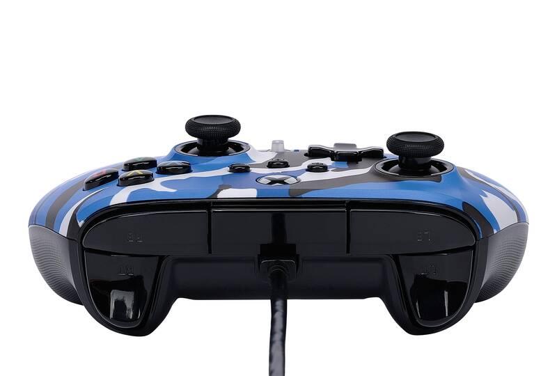 Gamepad PowerA Enhanced Wired pro Xbox Series XS - Blue Camo