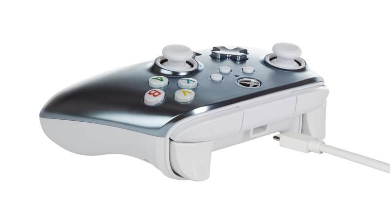 Gamepad PowerA Enhanced Wired pro Xbox Series XS - Metallic Ice