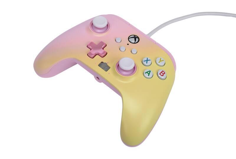 Gamepad PowerA Enhanced Wired pro Xbox Series XS - Pink Lemonade