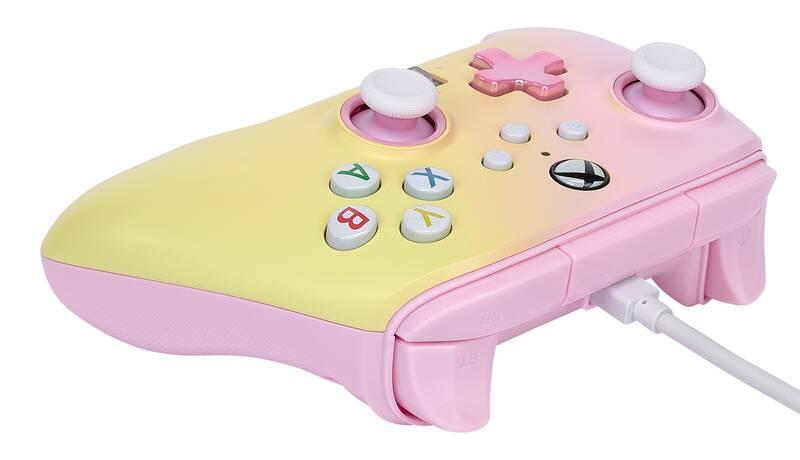 Gamepad PowerA Enhanced Wired pro Xbox Series XS - Pink Lemonade, Gamepad, PowerA, Enhanced, Wired, pro, Xbox, Series, XS, Pink, Lemonade