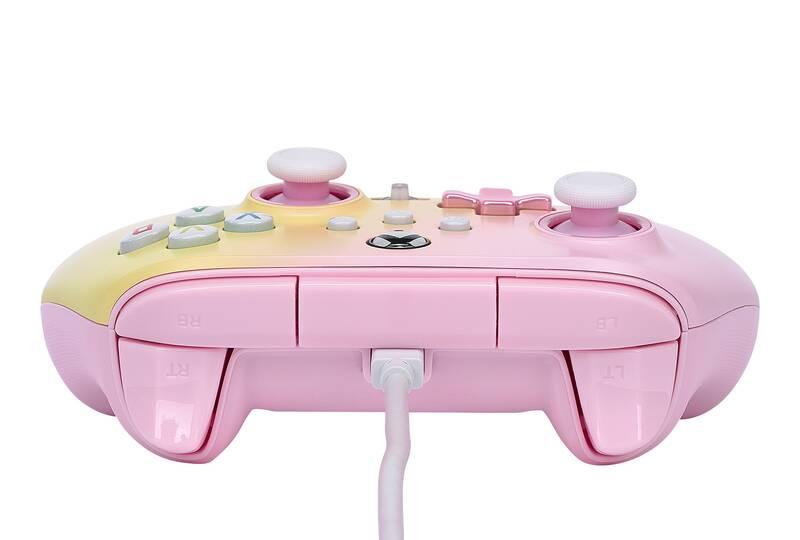 Gamepad PowerA Enhanced Wired pro Xbox Series XS - Pink Lemonade, Gamepad, PowerA, Enhanced, Wired, pro, Xbox, Series, XS, Pink, Lemonade