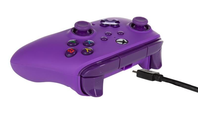 Gamepad PowerA Enhanced Wired pro Xbox Series XS - Royal Purple