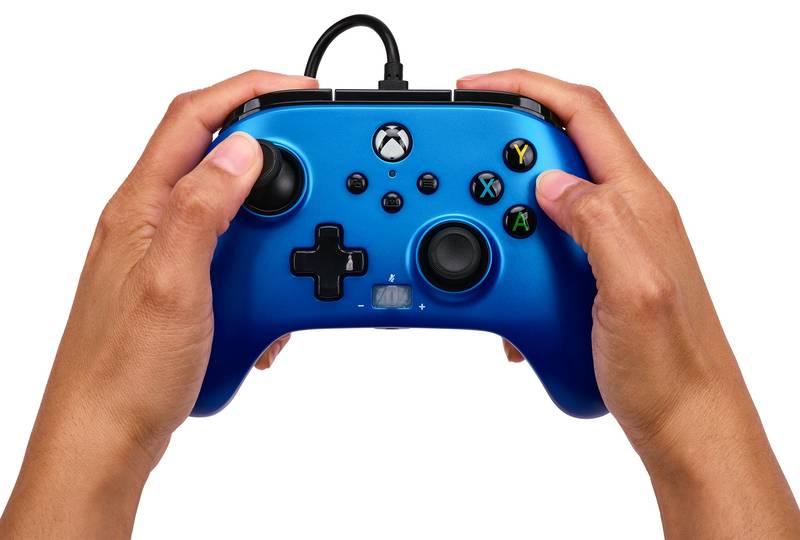 Gamepad PowerA Enhanced Wired pro Xbox Series XS - Sapphire Fade