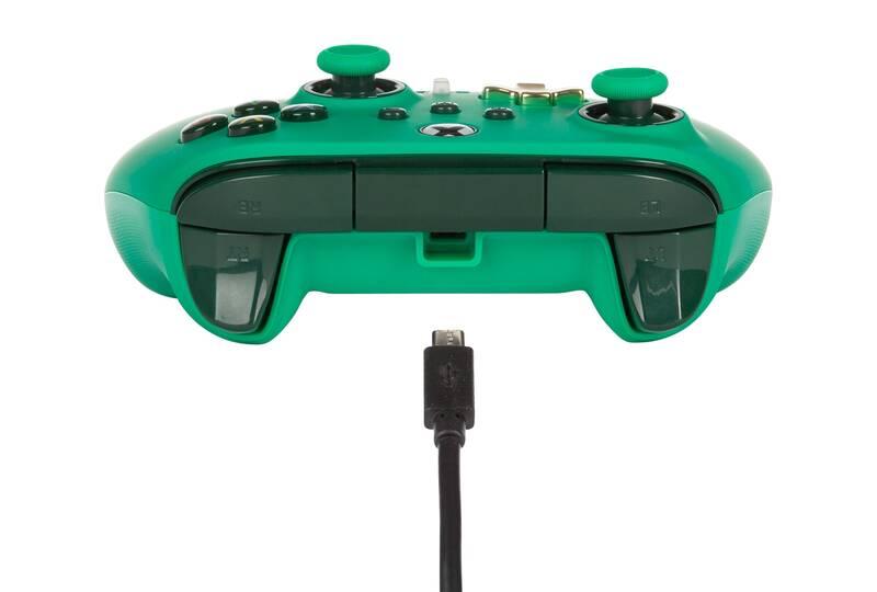 Gamepad PowerA Enhanced Wired pro Xbox Series XS zelený