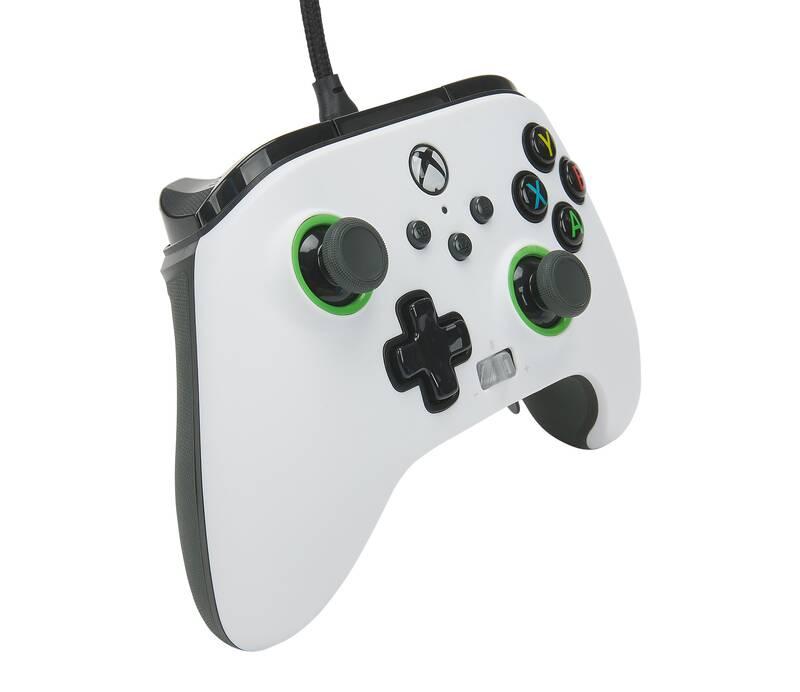 Gamepad PowerA FUSION Pro 2 Wired pro Xbox Series XS černý bílý