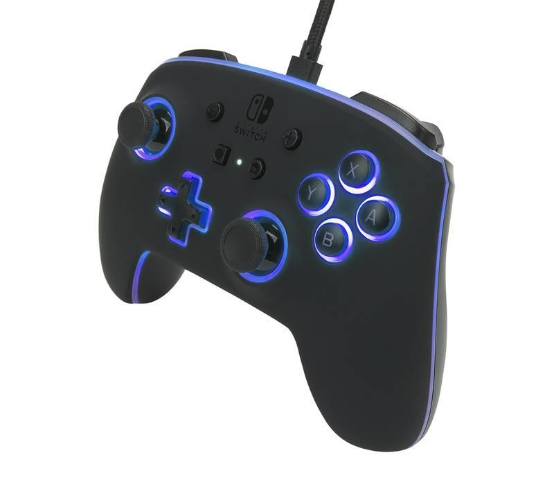 Gamepad PowerA Spectra Enhanced Wired pro Nintendo Switch černý